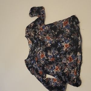 Boho chick loose American Eagle top